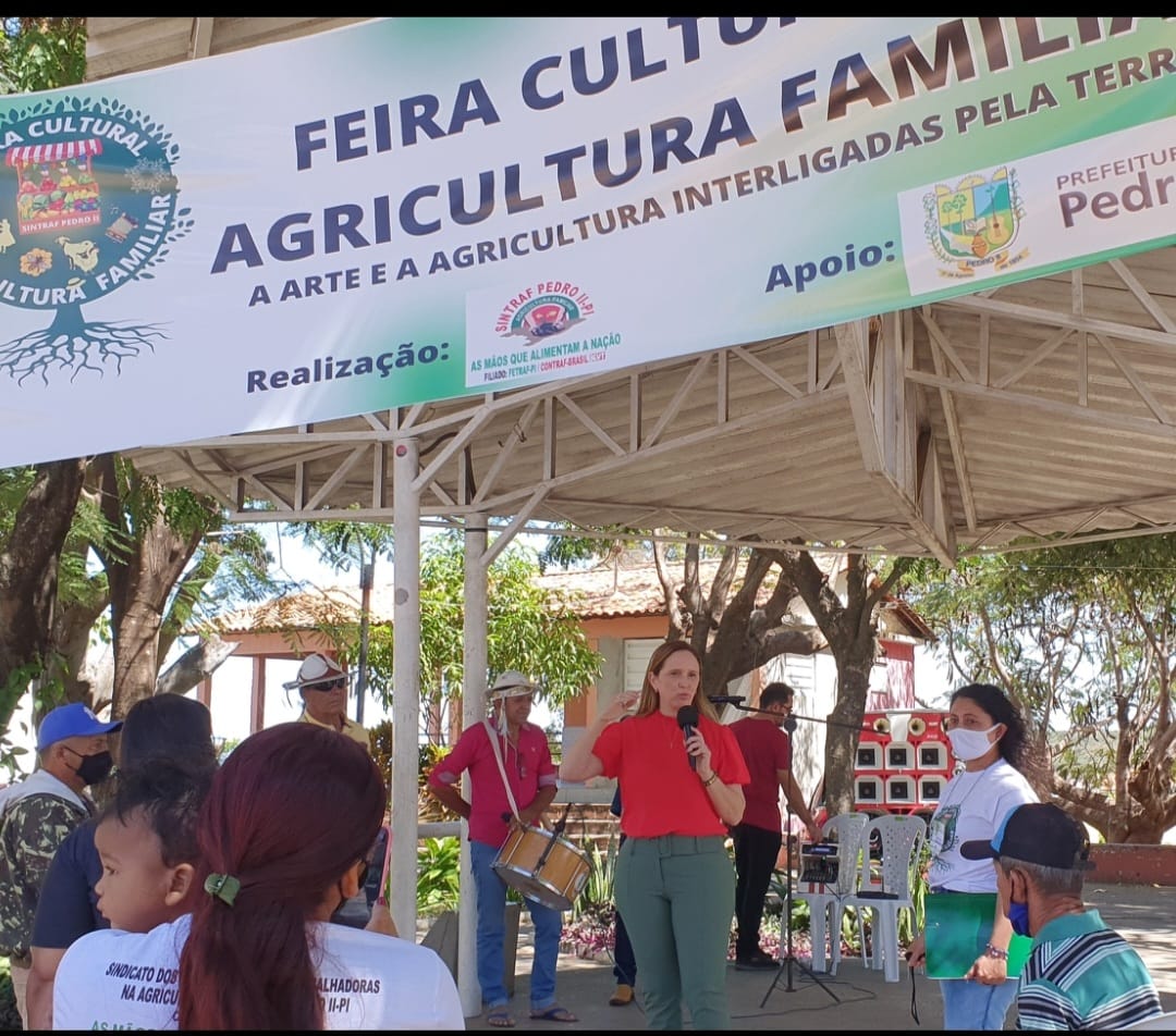 Viviane Moura falou sobre sua história em defesa da agricultura familiar e dos projetos sociais de inclusão das pessoas que mais precisam de políticas públicas.