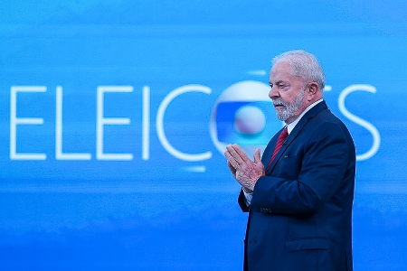 Foto: Ricardo Stuckert. Lula é apontado como o grande vencedor do debate realizado pela Rede Globo nesta sexta-feira, 28