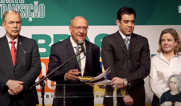 Geraldo Alckimin recebeu relatórios do presidente em exercício do TCU, Bruno Dantas
