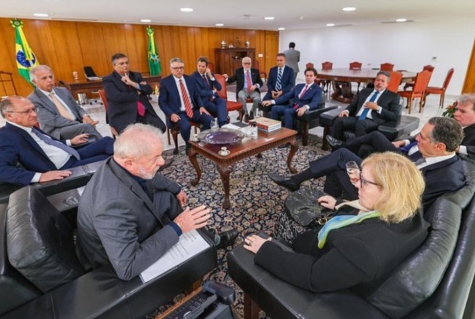 O presidente Lula se reunião nesta segunda-feira com a presidente do STF, ministra Rosa Weber.(Fotos: Ricardo Stuckert)