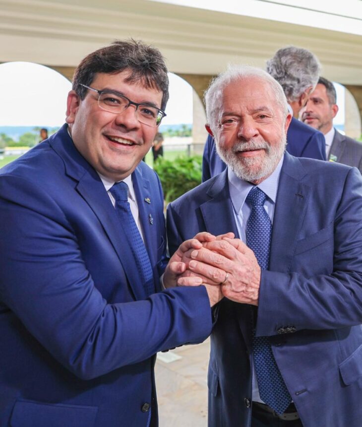 Rafael almoçou com o presidente Lula após a reunião com os governadores, quando falou sobre os projetos que o Piauí precisa para desenvolver os diversos setores da economia. (Fotos: Ricardo Stuckert)