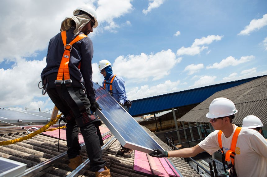 A tecnologia solar é utilizada atualmente em 99,9 % de todas as conexões de geração própria no País, liderando com folga o segmento.