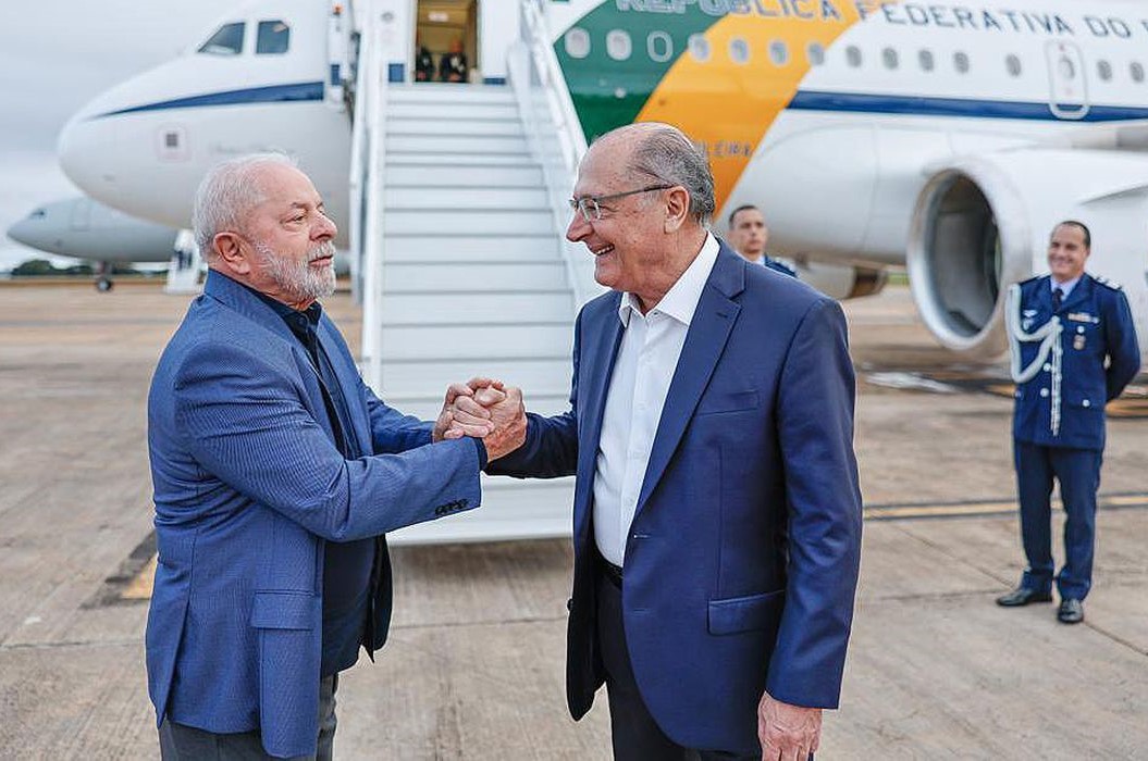 No retorno ao Brasil, o avião presidencial irá pousar em Abu Dhabi, capital dos Emirados Árabes Unidos, para uma visita oficial no próximo sábado. Foto: Ricardo Stuckert