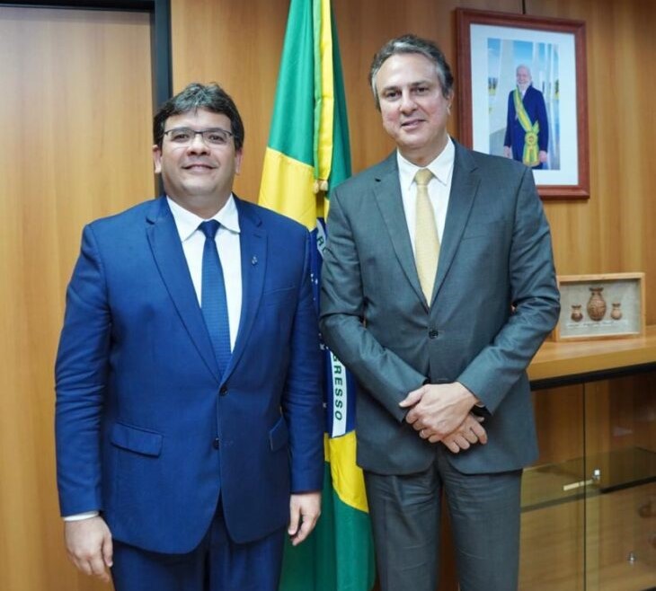 O governador Rafael Fonteles apresentou ao ministro Camilo Santana projetos que visam melhor muito mais as ações na área da educação