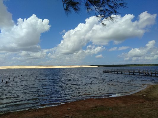 Lagoa do Portinho, uma das maravilhas do Piauí, está incluída no roteiro da nova trilha que vai movimentar a cena turística no litoral do Piauí
