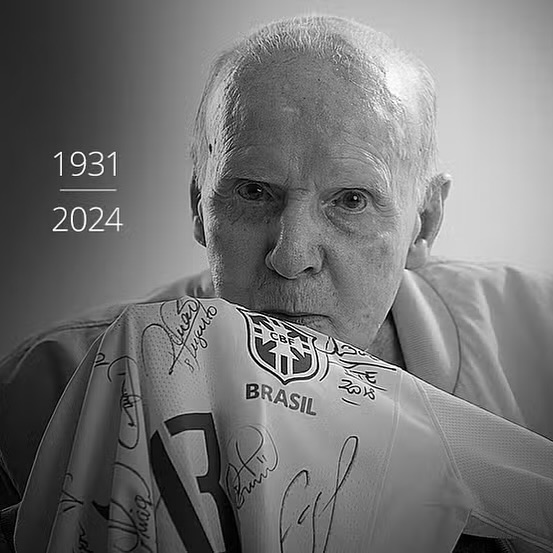 O velho Lobo, tetracampeão mundial como jogador, técnico e auxiliar técnico com a Seleção Brasileira, tinha 92 anos