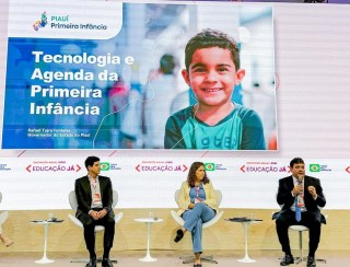 Rafael Fonteles apresenta app inovador do Piauí para a primeira infância em evento nacional de educação