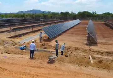 A miniusina de energia solar construída em Campo Maior por meio de uma PPP está em fase de conclusão e será entregue no próximo mês, servindo de exemplo para o Brasil