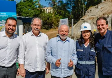 Lula no Rio de Janeiro, onde lançou nesta sexta-feira o novo PAC que vai focar na melhoria de várias áreas importantes do país