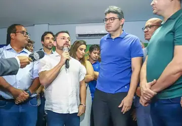 Luciano Nunes, presidente do PSDB no Piauí, anuncia apoio ao pré-candidato à Prefeitura de Teresina Fábio Novo