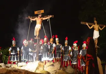 Paixão de Cristo: uma encenação que atrai muitas pessoas em Floriano e outras cidades do Piauí, dentre elas, Bom Jesus, no Sul do Estado